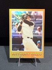 2024 Topps Heritage - 1975 Baseball Sensations Gold Foil #75BS-14 Anthony Rizzo