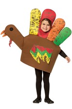 Brand New Thanksgiving Hand Turkey Child Costume