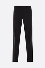 PRADA Black Wool Mohair Pants New & Authentic