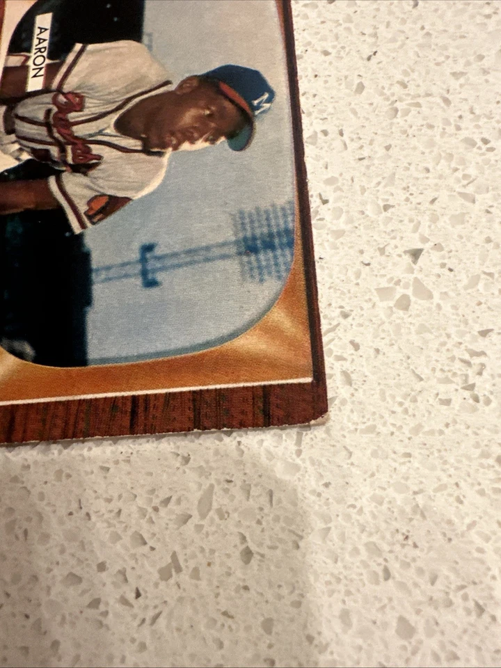 Bowman 1955 - Hank Aaron #179 Foto 3 de 4