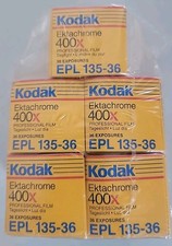  5 BOXES SOLD EACH Kodak Ektachrome 400X 36 Exposu Color Reversal Film Exp 2007