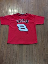 Dale Earnhardt Jr. Budweiser Mens Baseball Jersey #8 Winners Circle Sz Large
