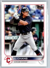 2022 Topps Update #US203 Yu Chang Cleveland Guardians