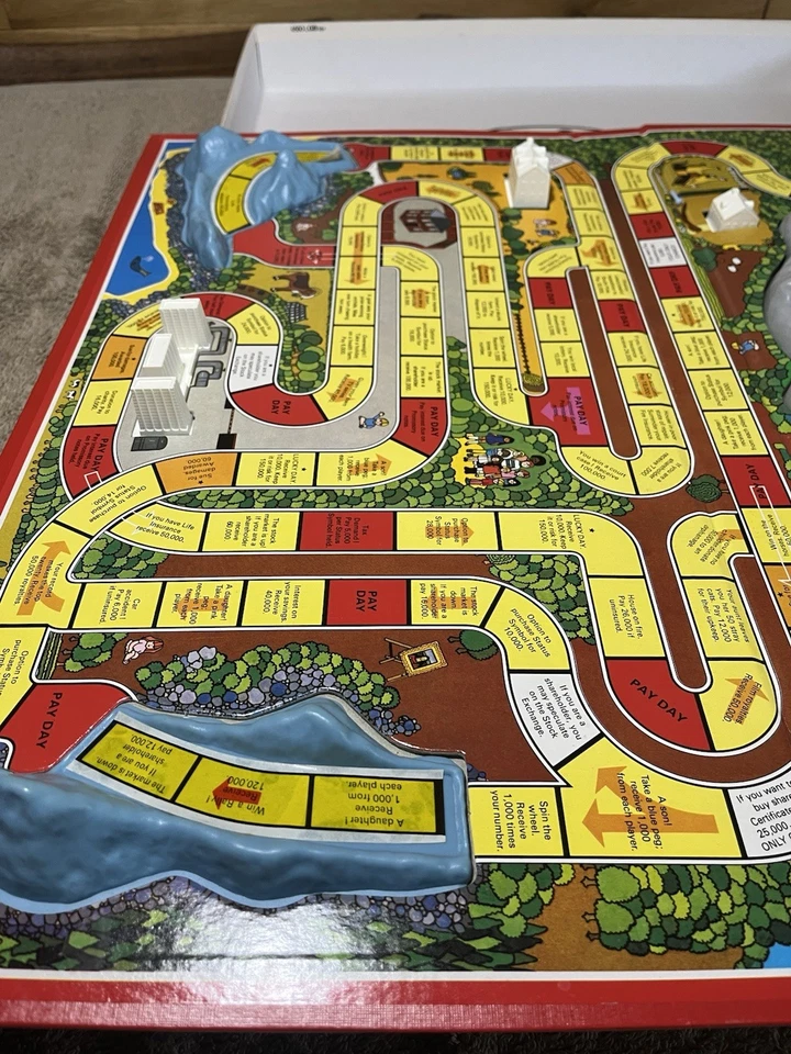 3 80’s Board games Game Of Life , Stay Alive , Upwords All Complete - Image 4 of 4