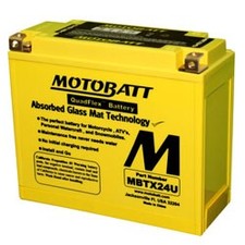 Replacement Battery For MOTOBATT MBTX24U 12.00V