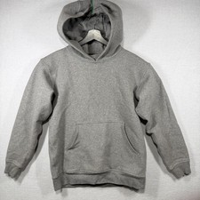 Lululemon All Yours Hoodie Womens 6 Gray Pocket Logo Fleeve Heathered