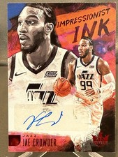 2018-19 Panini Court Kings Jae Crowder #II-JCR Impressionist Ink Ruby /99 Jazz