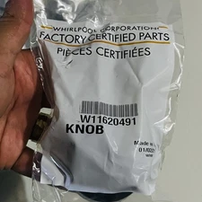 NEW Whirlpool OEM Gas Oven Knobs Part # W11620491 For AP7194925, W11488096