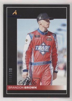 2022 Panini Chronicles Pinnacle Blue 80/199 Brandon Brown #19 0s5