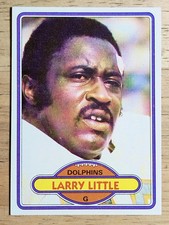 1980 Topps #406 Larry Little (NMMT)