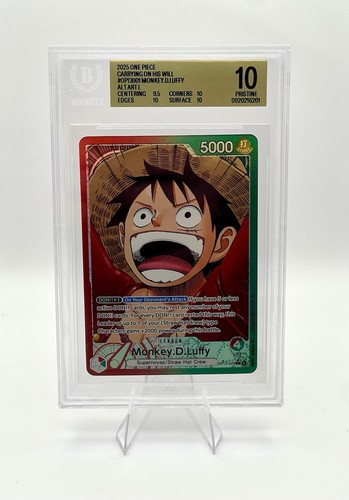 Monkey.D.Luffy (Alternate Art) graded BGS 10 for sale on eBay