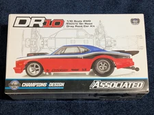 Team Associated 1/10 DR10 Electric On Road 2WD Drag Race Car Kit - NEVER USED