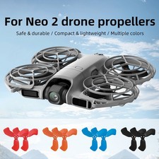 For DJI NEO 2 Drone Propeller Blades Colorful Low-Noise Propeller Props Wings