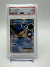 Pokémon Blastoise EX Ultra Rare PSA 9 Evolutions 21/108 Holo