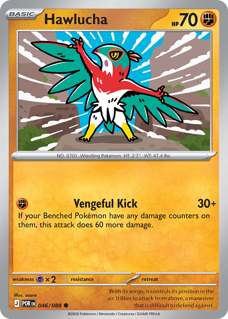 Hawlucha Perfect Order #46 Pokémon TCG