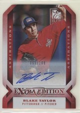 2013 Elite Extra Edition Aspirations Die-Cut Signatures Blake Taylor Auto 9pd