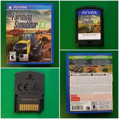 Farming Simulator 18 | PSV PS Vita 2017 | Authentic Tested | Complete