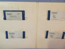 COMMODORE AMIGA AMIGA VISION PROGRAM DISKS
