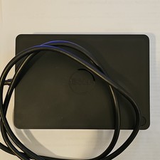 Dell WD15 USB-C Laptop Docking Station HDMI VGA Ethernet USB 3.0 Black  Power