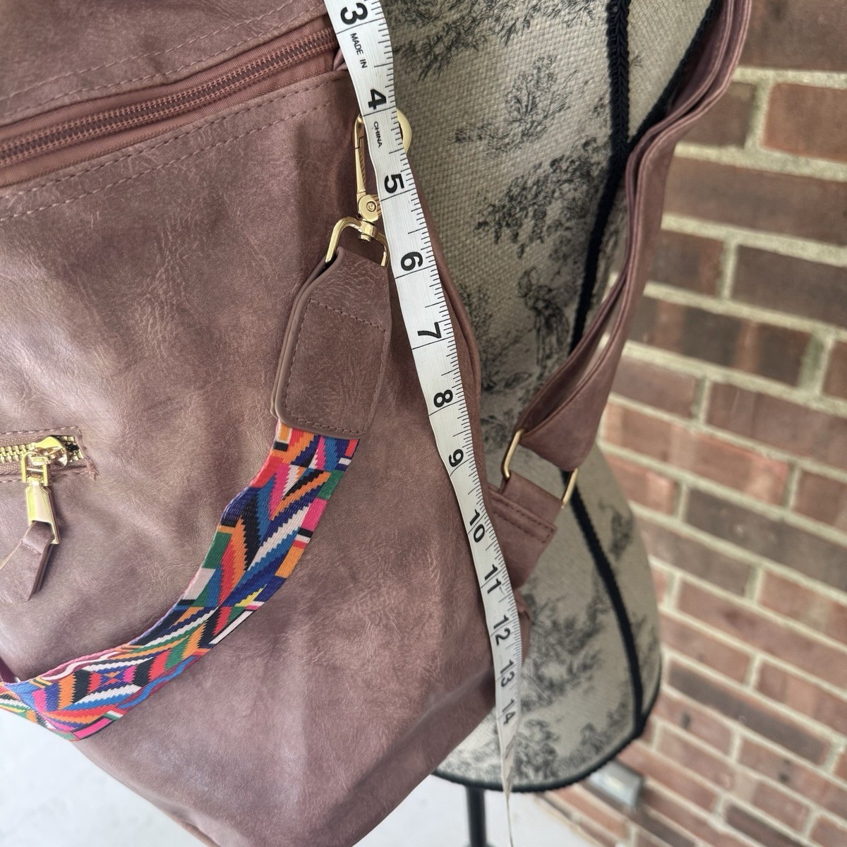 Blush Backpack With Boho Strap NEW | eBay display picture 2