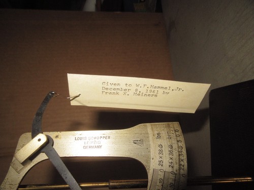 Vintage LOUIS SCHOPPER LEIPZIG GERMAN travel Paper Balance scale complete rare - Picture 7 of 24
