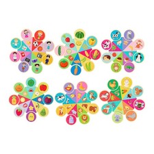 Wooden Matching Game Preschool Funny Gift Christmas Cognitive Developmental