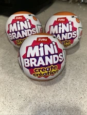 3 - Mini Brands Create - Krispy  Kreme Halloween Series Doughnuts - Blind Ball