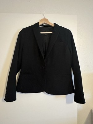 Women s Banana Republic Classic Fit Size 8 Black Heavyweight Twill  Jacket