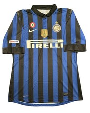FOOTBALL JERSEY INTER FROG MATCH WORN PREPARED WORN TROPHY TIM 2011/12