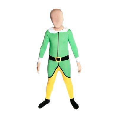 Kinder Elfe Weihnachten Morphsuit Weihnachten Kostüm Alter 8-10 Jahre 