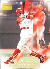 Aaron Boone 1999 SkyBox Premium 131 Cincinnati Reds Baseball Card