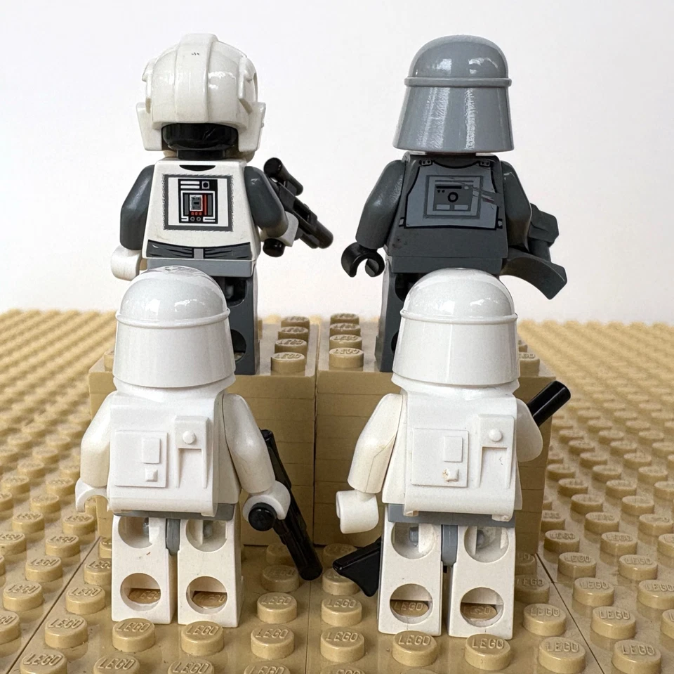LEGO Star Wars 4/5/6: Conductor + Oficial + 2 Snowtroopers sw0261, sw0262, sw0115 Foto 4 de 4