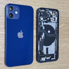 iPhone 12 Mini Blue Back Housing Replacement Original OEM Genuine Apple Grade AB