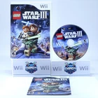 LEGO Star Wars 3 III: The Clone Wars CIB W/ Manual - Wii