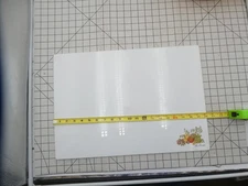 Vintage Corning Portable Counter Saver  Board Hot Plate Spice of Life (20"x14")