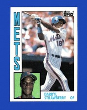 1984 Topps Set-Break #182 Darryl Strawberry RC NR-MINT *GMCARDS*