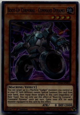 Boot-Up Corporal - Command Dynamo Super Rare Fists of the Gadgets FIGA-EN001 LP