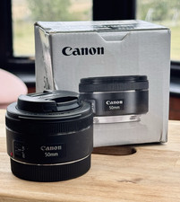 Canon EF 50mm f/1.8 STM Standard Prime Lens AF/Manual Focus 49mm Filter