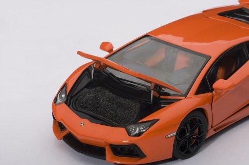 AUTOart 1/43 Lamborghini Aventador LP700-4 orange model car
