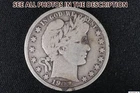 NobleSpirit Desirable 1908 O Barber Silver Half Dollar VG Very Good