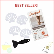 Secopad Non-Slip Bathtub Stickers, 24 PCS Shell Safety Bathroom Tubs Showers Tre