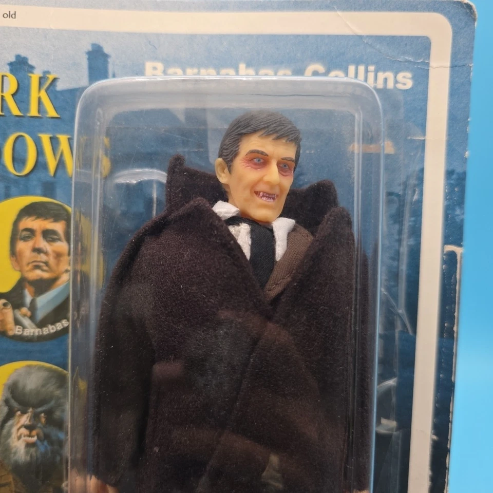 "Figura de acción de vampiro Dark Shadows Barnabas Collins 8"" EMCE Spectre Toys con tarjeta" Foto 2 de 4