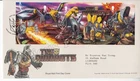 GB ROYAL MAIL FDC FIRST DAY COVER 2022 TRANSFORMERS DINOBOT STAMP SHEET ARKHOLME