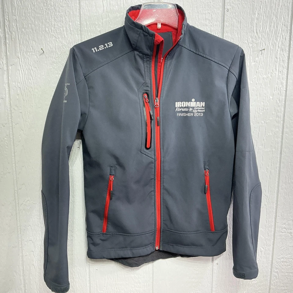 Ironman Florida Finisher Jacket Mens Medium Full Zip Running Triathlon 2013 - Image 2 of 4