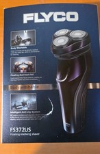 FLYCO FS372US Electric Shaver Wet Dry Washable Rotary Razor Pop-Up Trimmer