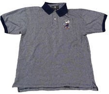 Vintage Warner Bros Studio Shirt Men’s Medium Polo Tee Short Sleeve Bugs Bunny