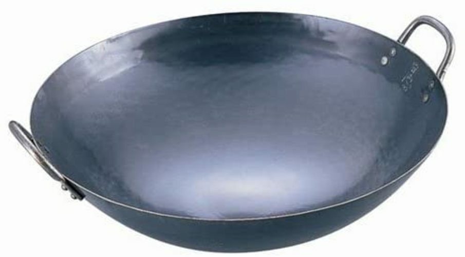 YAMADA KOGYO Iron Hitting Wok 42cm ATY9342