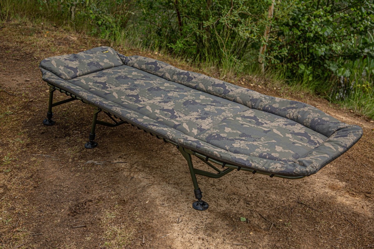 Solar Undercover Camo BedChair Leg Carp Fishing Bed CA02