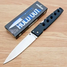 Cold Steel Hold Out Lockback Folding Knife 6" CPM-S35VN Steel Blade G10 Handle