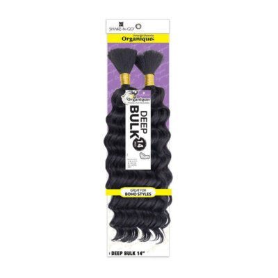Shake-n-go Organique Human Hair Mastermix Braids - Deep Bulk 14''